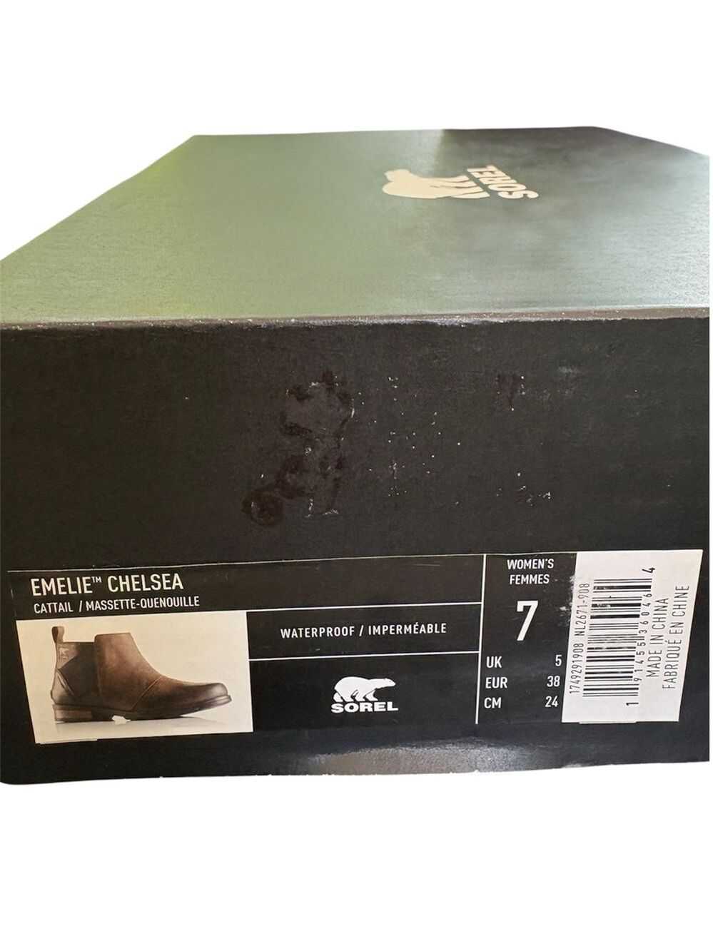 Sorel Brown Leather Emelie Chelsea Boots - Classic Slip-On. Size 7. EUC! - Picture 4 of 16